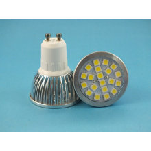 Epistar 120degree Aleación de aluminio Dimmable GU10 24 5050 SMD LED Bombilla con TUV CE SAA